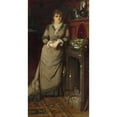 thumbnail image 2 of Eastman Johnson 14x24 Gold Ornate Framed and Double Matted Museum Art Print Titled - Harriet Hubbard Ayer (1881), 2 of 4