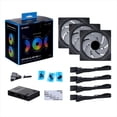 thumbnail image 4 of Lian Li Uni Fan SL-Infinity 120 RGB Triple Pack Negro con Controlador - UF-SLIN120-3B, 4 of 5