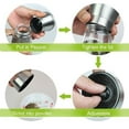 thumbnail image 5 of Aidoshy Kitchen And Pepper Grinder 6oz Stainless Steel Mill Shakers Easy to Use,Spice Grinder, 5 of 5