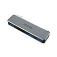 thumbnail image 4 of 5 IN 1 Expander TF Adapter Card Reader Type-C Combo USB 3.0 Hub Docking Station SILVER, 4 of 7