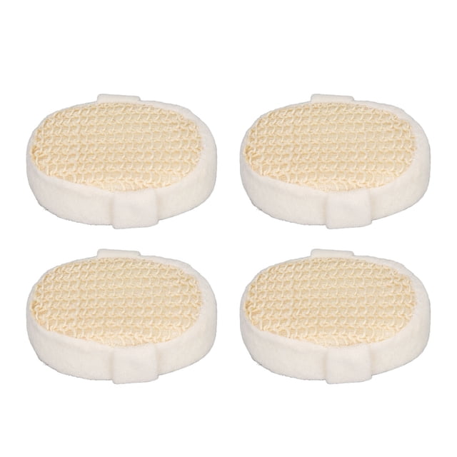 Sisal Bath Sponge, Quick Drying Exfoliating Exquisite Sisal Body Scrubber Easy 4Pcs For Shower