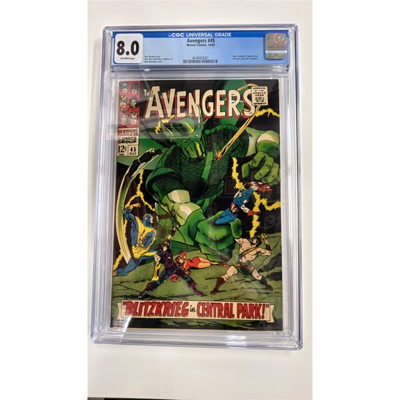 Avengers #45 - CGC 8 Comic Book
