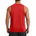 thumbnail image 4 of LRGSHF Mens Sleeveless Shirts Athletic Tank Top Summer Quick Dry Crew Neck Muscle T-Shirts Lightweight Breathable Casual Basic Tees, 4 of 4