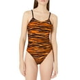 thumbnail image 1 of Tyr Swimsuit CRYPSIS Cutoutfit Navy/Orange Size 40, 1 of 3