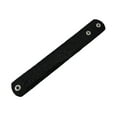 thumbnail image 5 of Zeckos Black Vinyl Barrel Studded Wristband with Round Studs, 5 of 5