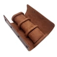 thumbnail image 1 of Caja de almacenamiento para relojes, organizador de relojes, estilo Retro de cuero PU, soporte organizador de relojes ligero y resistente, vitrina de Marrón, 1 of 8
