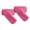 Bright Pink, variant on COUVER 1 Inch Thin Solid Terry Cotton Athletic Sweat Wristbands Gold 2 Pairs (Mens)