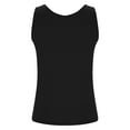 thumbnail image 5 of Yubnlvae Plus Size Tank Tops with Shelf Bra - Women's Yoga & Workout Camisoles (Padded Support, Seamless Undershirt) Black XXL, 5 of 8