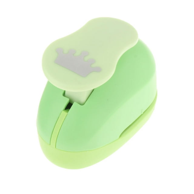 mmirethe Tiny But Mighty Paper Puncher Crafting Scrapbooking And Card Making Fun Located Accurately And Easy To Hole Punch Is crown 2.3cm-2.5cm