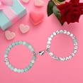 thumbnail image 3 of TUWABEII Matching Couple Bracelets Healing Crystal Bracelets For Couples Home Decor Clearance, 3 of 9