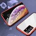 thumbnail image 2 of Compatible with Samsung Galaxy A54 5G Case with Built-in Privacy Glass Screen Protector, Ultra Slim Samsung A54 5G Phone Case Clear for Women Men Shockproof Protective Cover (Red), 2 of 14