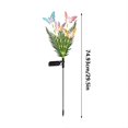 thumbnail image 3 of Guozer Solar Garden Light for Outside Decor, Lighting for Summer, Colorful Butterflies, Decorative Stake Lighting for Lawn, Hydrangea Flowers, 3 of 9