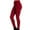 Red, variant on Lindreshi Leggings for Women Leisure Fashion Street Fashion Women's Wear Solid Color Slim Stretch Pants