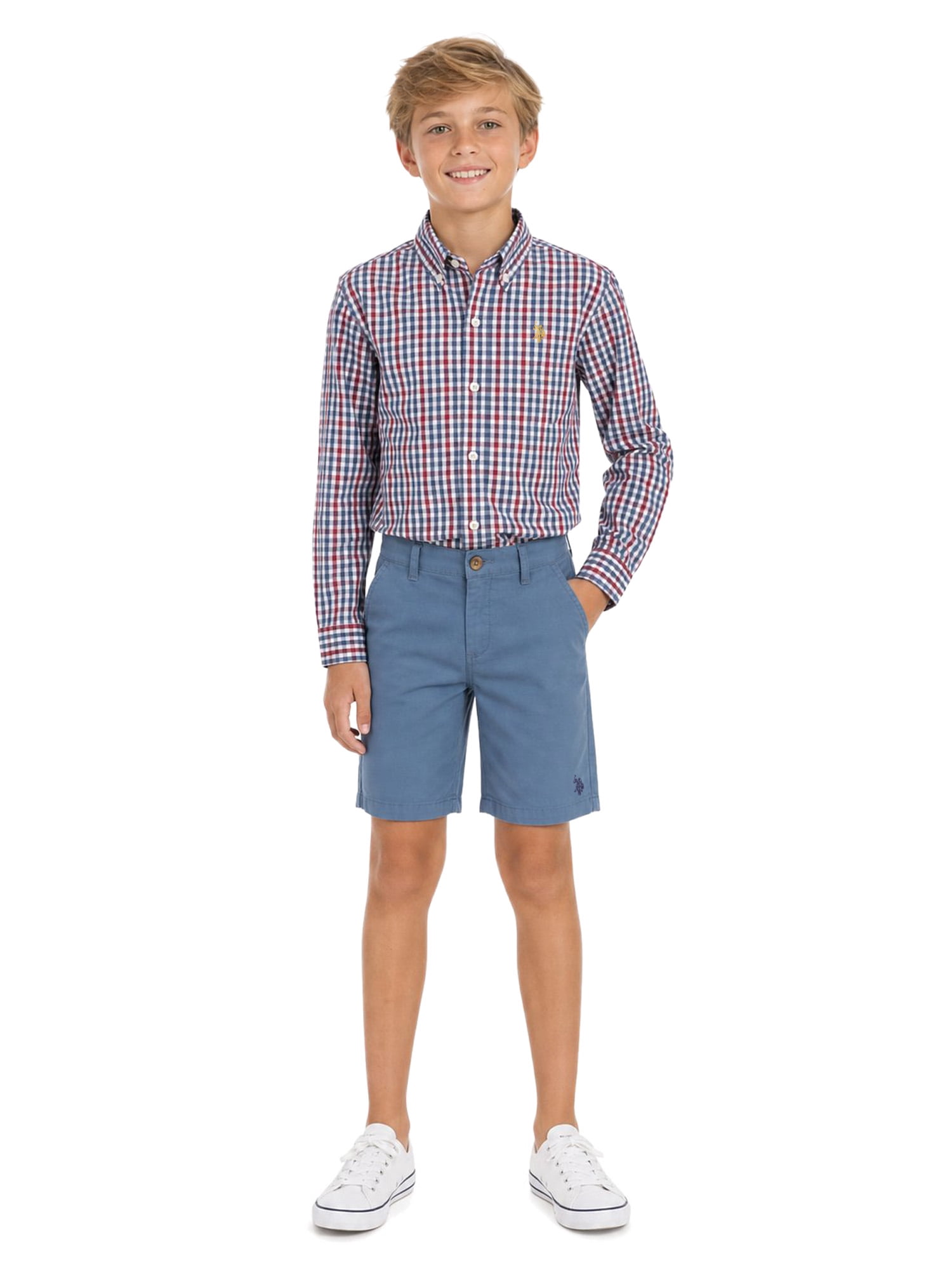 U.S. Polo Assn. Boys Hartford Short, Sizes 4-18