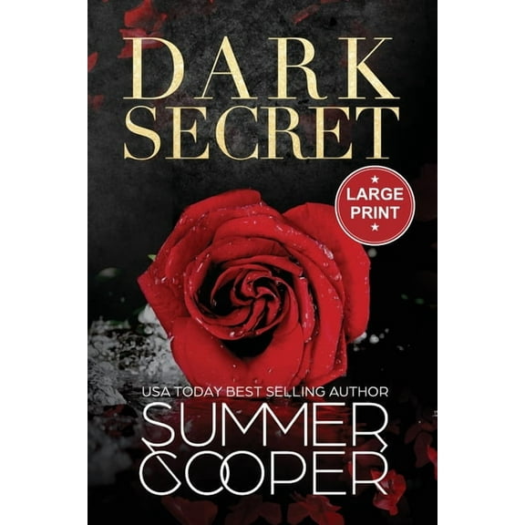 Dark Desires (Large Print) Dark Secret: A Dark Billionaire Contemporary Romance (Large Print), Book 3, (Paperback)