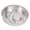 WHITE, variant on A pet bone 304 stainless steel footprint dog bowl slow food bowl large capacity feeding pet bowl non-slip bone dog meal tray med