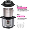 thumbnail image 3 of Instant Pot Duo 60, Olla de presión Multi Cooker Programable 7 en 1 multiusos, 5.7 litros 6 cuartos INSTANT POT POT, 3 of 5