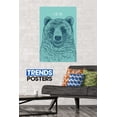 thumbnail image 2 of Rachel Caldwell - I Like You Bear Wall Poster, 22.375" x 34", 2 of 2