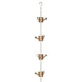 thumbnail image 1 of Visland Carillon Éolien Résistant à la Corrosion Chaîne de Pluie Décorative en Acier Durable pour Extérieur, 1 of 8