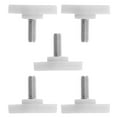 thumbnail image 6 of FRCOLOR White Mannequin Stand Base with Tightening Screws for Half Body Mannequins Stable and Adjustable, 6 of 8
