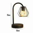 thumbnail image 3 of GiLiling Battery Operated Lamp, Battery Powered Cordless Nightstand Lamp with Timer, Portable Metal Cage Night Light for Living Room Bedroom Dining Room Patio Hallway Entryway Indoors Outdoors, 3 of 9