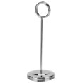 thumbnail image 1 of Support de Numéro de Table en Acier Inoxydable Durable Fade Résistant Léger Clip d'Image pour Hôtel Restaurant15.5cm Argent, 1 of 14