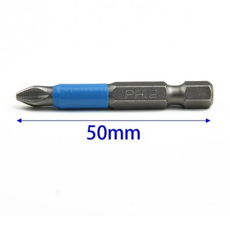 

Magnetic Electric Drill Non-Slip Screwdriver Bit Head PH2 Cross Hand Tool