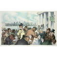 thumbnail image 3 of Udo Keppler 24x16 Black Modern Framed Museum Art Print Titled - The Big Ones Go to Jersey - Why Can't the Little Ones (1906), 3 of 5