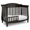 thumbnail image 6 of Delta Children Lancaster 4-in-1 Convertible Baby Crib, Dark Chocolate, 6 of 7
