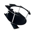 thumbnail image 3 of Soporte para auriculares de escritorio perfecl organizador ajustable de Metal con portavasos, 3 of 8