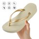 thumbnail image 5 of Sandalias Playa Flip No Slip Gruida Sola para La Piscina (37 Apricot), 5 of 9