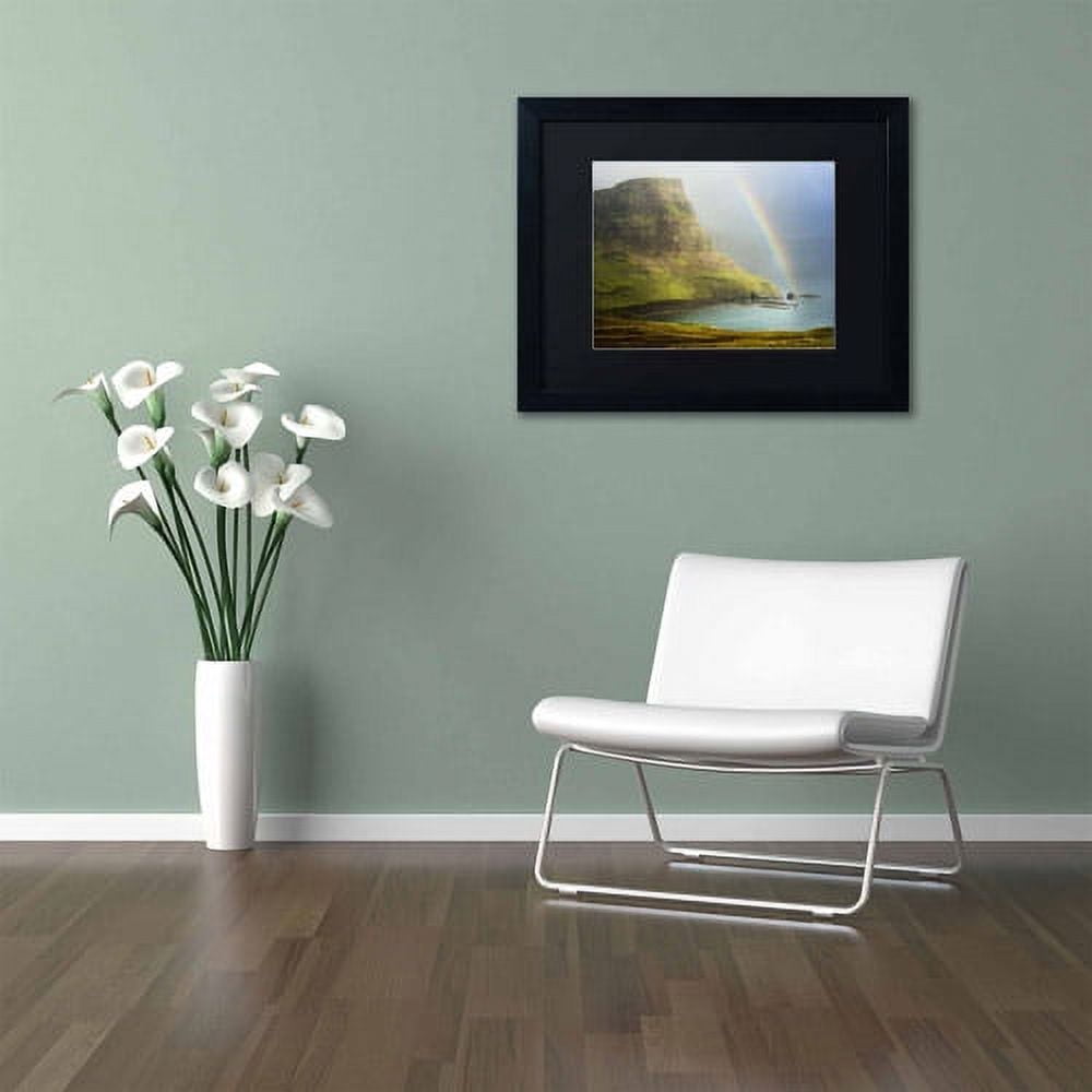 Trademark Fine Art "Visions" Canvas Art by Philippe Sainte-Laudy, Black Matte, Black Frame