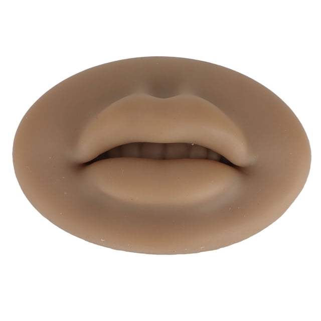 Practica Labios de Silicona, Labios de Silicona 3D Labios de Silicona Semi D Labios de Práctica de Tatuaje Creados Magistralmente
