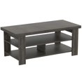 thumbnail image 1 of Safdie & Co. Coffee Table 41.25L Dark Grey 3 Shelves, 1 of 4