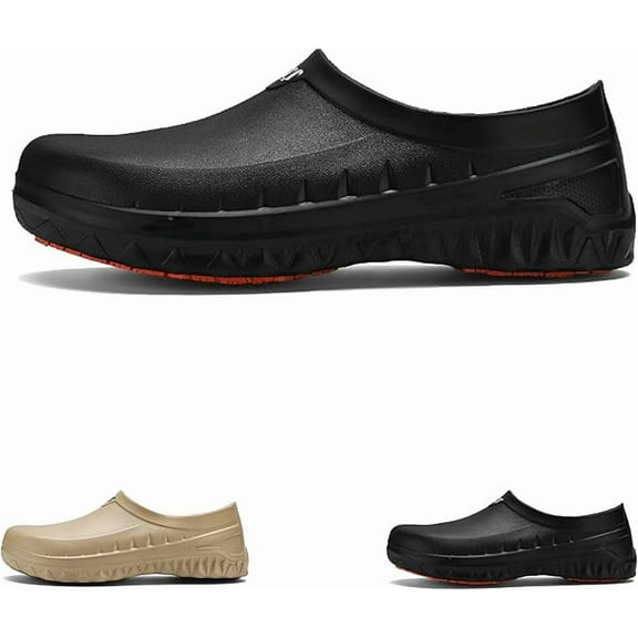 Non Slip Chef Clogs for Women Men, Comfort Kitchen Work Shoes, Lightweight & Waterproof, Zapatos para Cocina para Mujer
