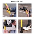 thumbnail image 2 of Max 4.2m Height Line Leveler StandBar Telescopic Pole Bracket 1/4'' Thread Lift Extend Holder for Level, 2 of 7