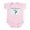 Petal Pink, variant on CafePress - Daddy's Apprentice Infant Bodysuit - Baby Light Bodysuit, Size Newborn - 24 Months