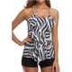 thumbnail image 1 of Trajes de baño Tankini para mujer Top Tankini con volantes en capas y pantalones cortos Trajes de baño de dos piezas Xemadio HMHZ323-7, 1 of 5