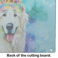 thumbnail image 2 of Great Pyrenees Hippie Dawg Glass Cutting Board Large 12 in x 15 in, 2 of 5