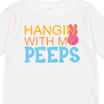 thumbnail image 4 of Inktastic Hanging with My Peeps Boys or Girls Long Sleeve Toddler T-Shirt, 4 of 5