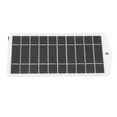 thumbnail image 2 of Panneau Solaire Portable 2.5W, Module de Panneau Solaire en Silicium Monocristallin 5V, Charge Solaire USB pour Extérieur RV Randonnée Petit Ventilateur Banque d'Alimentation Lanternes de Camping, 2 of 7