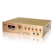 Bluetooth5.0 HiFi Stereo Amplifier FM 5 Channel LED Digital Home Cinema Home Theater Amplifiers Home Amplifiers