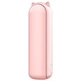 thumbnail image 1 of Ventilador de mano, mini ventilador de mano, ventilador de bolsillo pequeño portátil, ventilador recargable USB con banco de energía, maquillaje, exterior-rosa, 1 of 5