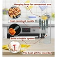thumbnail image 5 of ROMANTICIST 20pcs Professional BBQ Accessories Set - Heavy-Duty Stainless Steel Grill Tool Kit, Perfect Holiday Gift for Christmas & Fall & Winter Grilling, Camping & Family Gatherings, 5 of 9