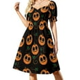 thumbnail image 2 of Lil' Boo Robe Sans Manches d'Halloween pour Femmes Été 2024 Élégante chic promotion, 2 of 5