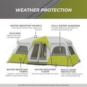 CORE 18 x 10 12 Person Instant Cabin Camping Tent, 48lbs