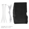 thumbnail image 4 of SHISUYAN 1 set of Child Safety Rail Net Balcony Protective Net Stair Railing Proof Mesh, 4 of 9