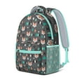 thumbnail image 2 of Cute Fox Print Waterproof School Backpack with Spinal Support - Ergonomic & Breathable Bookbag for Teens and College Students, 2 of 3