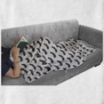 thumbnail image 6 of Death Moth Soft Flannel Fleece Throw Blanket, Hawk Moth Pattern Butterfly Conservation Miraculous Animals Print, Cozy Plush for Indoor and Outdoor Use, 50" x 60", Dark Blue Grey Coconut, by Ambesonne, 6 of 6