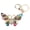 Multicolor, variant on Crystal Butterfly Keychain Rhinestone Bling Purse Pendant Car Key Fob Accessory Lake Blue 3.94 inches / 10 cm
